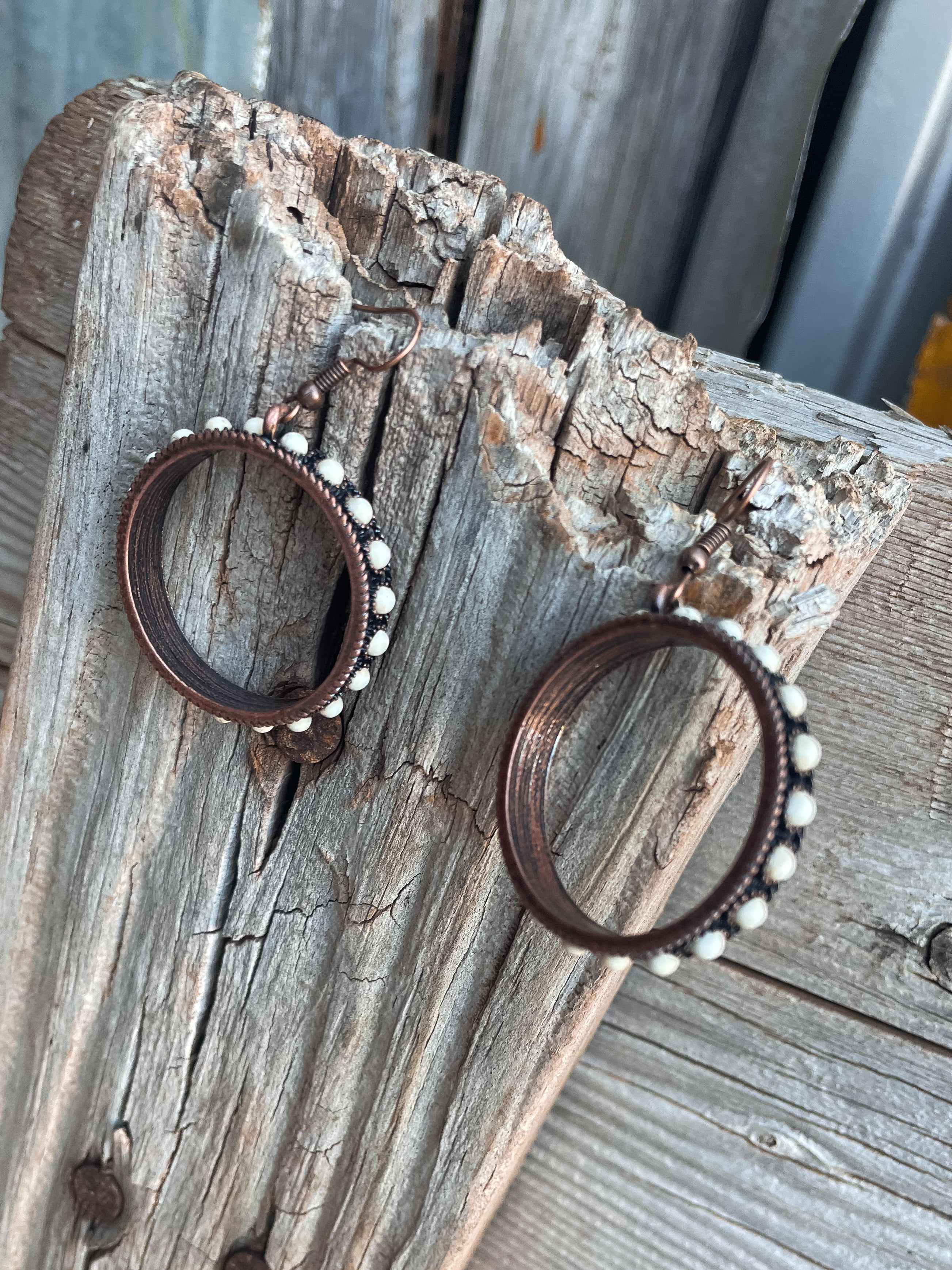 The Round Top Earrings